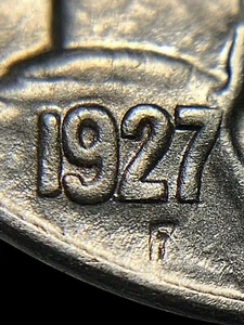 1927 BUFFALO NICKEL BRIGHT WHITE OUTSTANDING SUPERB GEM (BN116) - Picture 1 of 7