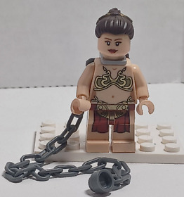 Lego Princess Leia Slave Outfit Minifigure Star Wars Sw0485 Jabba Sail 75020