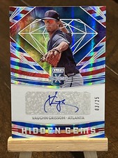 2020 Panini Elite Extra Edition Hidden #HG-VG Vaughn Grissom Red White and Blue 