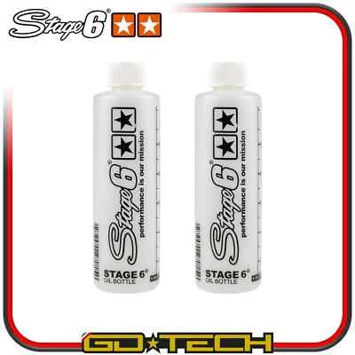 2 MISURINI OLIO MISCELA STAGE 6 con TAPPO 250ml MISURINO GRADUATO SCOOTER VESPA - Image 1 of 4