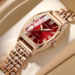 Women Watches Creative Steel Dress Bracelet Wristwatches Square Waterproof - Picture 1 of 16