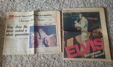 Elvis Chicago Tribune Daily News 1977 Scrapbook Of An Era