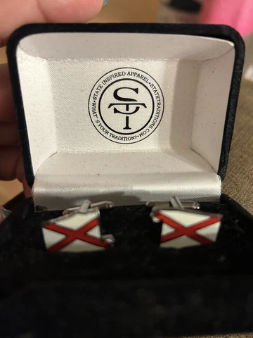Alabama Traditional Cuff Links State Traditions Cover