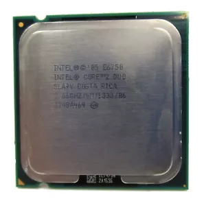 INTEL Core 2 Duo E6750 Processor @ 2.67GHz 4MB 1333MHz LGA775 SLA9V - Picture 1 of 2