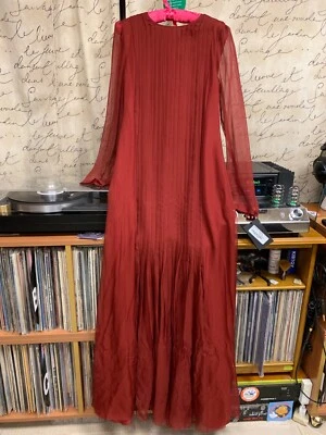 ROCHAS Paris Fiesta - Vestido de boda de gasa para mujer talla 6-8 Foto 1 de 4