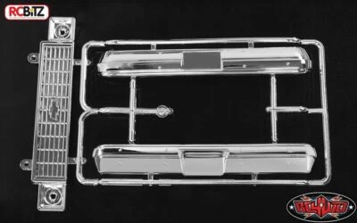 Chevrolet Blazer Chrome Grill & Bumper Parts Tree Plastic RC4WD Z-B0094 RC K5 - Image 1 of 3