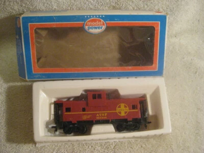 Vintage  Model Power  Santa Fe Railway Red Caboose ATSF 999246 New in box - Image 1 of 4
