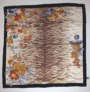 Renato Balestra 100% Silk 34" Scarf Made in Italy Vintage Square Designer Scarf - Picture 1 of 6