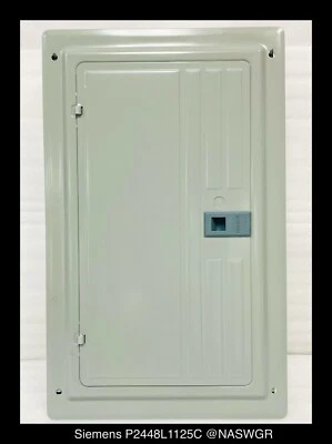 Centro de carga neutro enchufable Siemens PN2448L1125C - 1P3W/125A/240V - sin usar Foto 1 de 4