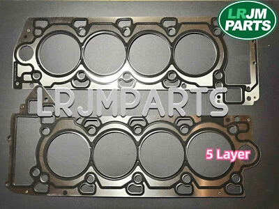 For Land Range Rover LR4 5.0  CYLINDER HEAD GASKET SET 5 Layer LR105293 LR105294 - Image 1 of 3