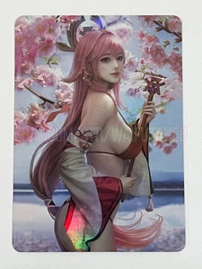 Yae Miko Genshin Impact - Goddess Story Holo Doujin ACG Sexy Waifu - Picture 1 of 2
