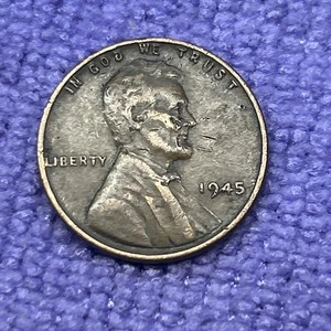 1945 P WHEAT Errors OBVERSE On Lincoln’s Face OTHER Defects REVERSE Errors  - Picture 1 of 9
