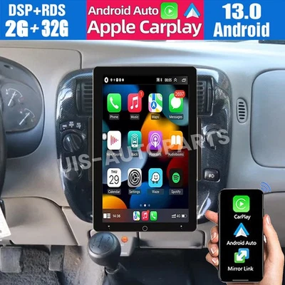 10'' Carplay For Mazda B3000 B4000 1998-2009 Car Radio Stereo Android 13 GPS BT - Image 1 of 4