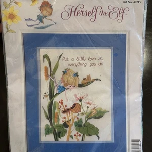 Kit de fotos de costura Bucilla Ella misma el elfo No. 49245 Fairy Vintage - Imagen 1 de 5