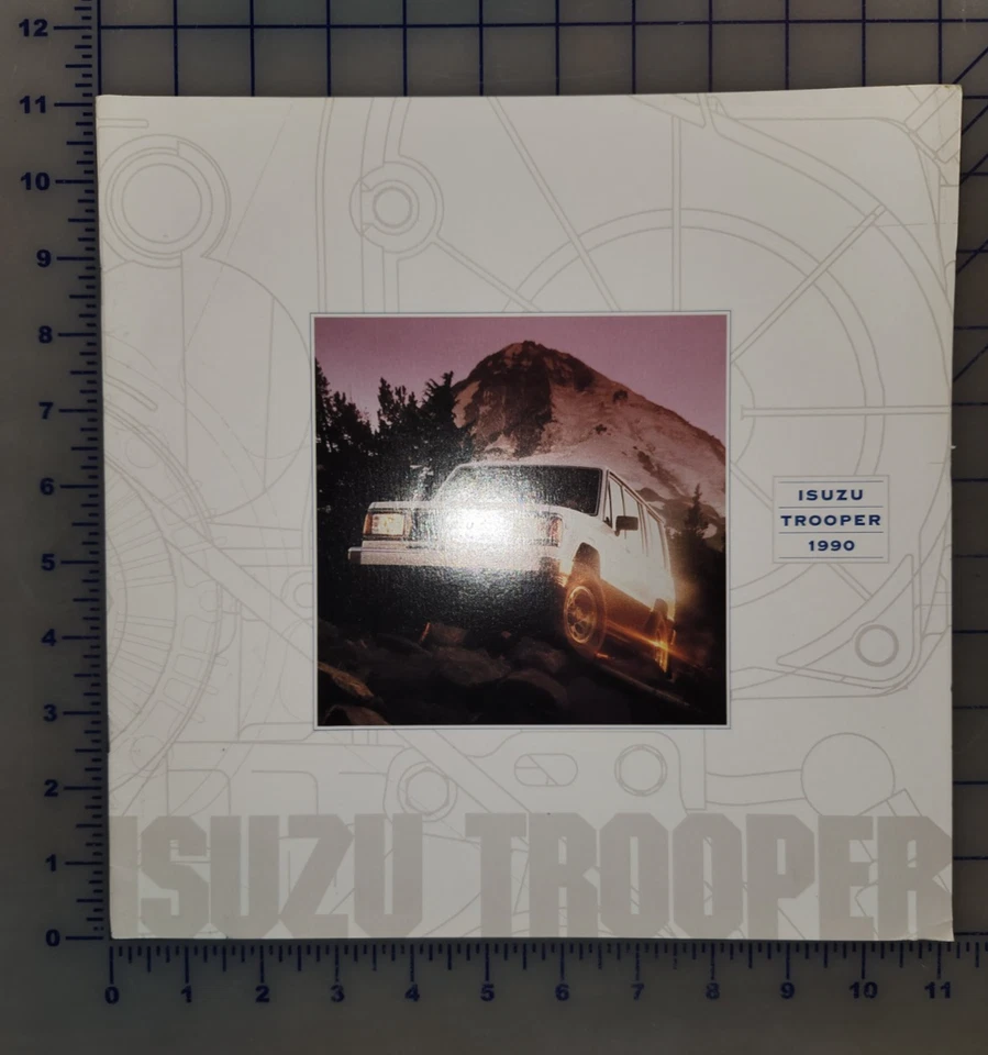 Folleto Isuzu Trooper 1990 Foto 1 de 1