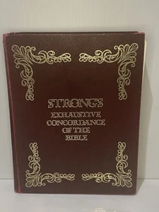 Strong's Exhaustive Concordance Of The Bible With Hebrew Chaldee Greek Dict - Bild 1 von 9