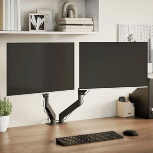 Monitor-armbeugels 27 inch scherm 20 kg Max gasveer vidaXL - Afbeelding 1 van 26