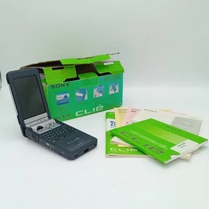 Sony Clié PEG-NZ90 Handheld PDA Device With Box Black FLT09-TR - Photo 1 sur 17