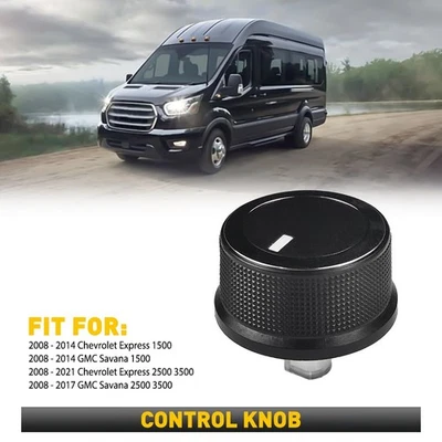 Para GMC Savana Chevrolet Express 2008-2021 calefacción temperatura aire acondicionado perilla de control EA Foto 1 de 4
