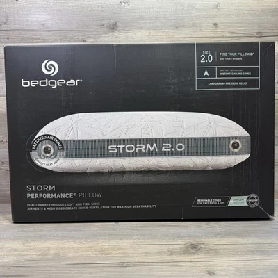 Bedgear Storm 2.0 Performance Pillow 20x26 In. New In Box. Made In USA - Image 1 of 4