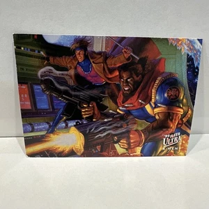 1994 Fleer Ultra X-Men Limited Subset Gambit/Bishop #8 OF 9 - Picture 1 of 7