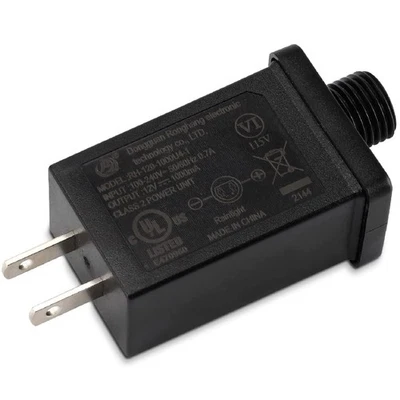 Adaptador Inflable Navidad Repuesto 1A 12V Clase 2 Unidad de Potencia, 60hz Foto 1 de 4