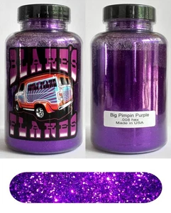 Blakes Metal Flake .015 Bright Light Purple Hot Rod custom automotive 5oz jar - Picture 1 of 2