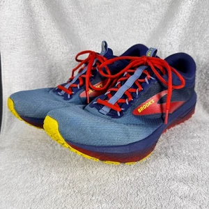 Brooks Revel 7 Road ‘Blue/Red’ Mens Size 11 D Running Shoes 1104351D402 - Picture 1 of 12