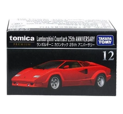 Takara Tomy Tomica Premium TP12 Lamborghini Countach 25 Aniversario Coche Nuevo Foto 1 de 4