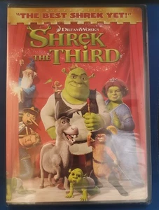 Shrek The Third DVD. Wide Screen, 1 Hr 32 Min,English,French & Spanish Subtitles - Picture 1 of 4