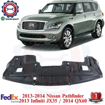 Protector contra salpicaduras del motor delantero bajo cubierta para Infiniti QX60 2013-2014 | Pathfinder Foto 1 de 4