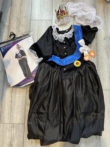 Adult Queen Victorian Fancy Dress Costume | Women Size 14-16 | Royalty | Orion - Picture 1 of 6