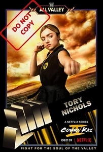 COBRA KAI TORY NICHOLS MOVIE POSTER #2 FREE SHIPPING - Picture 1 of 2