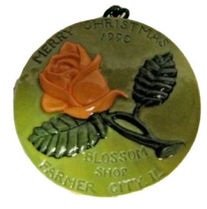 A SEBASTIAN MINIATURA SML-591 Rose Blossom Shop adorno (melocotón) 5597 - Imagen 1 de 2