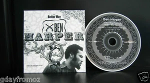 Ben Harper - Better Way 2 Track Pro DJ CD Single Card Cover - Picture 1 of 1