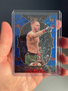 Jack Della Maddalena Rookie Blue Disco Prizm /49 - 2023 Panini Select UFC #16