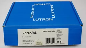 Lutron RadioRA Master Control RAMC-MFE-WH - Picture 1 of 2