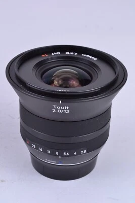 Zeiss Touit 12mm f/2.8 Distagon Ultra Wide Angle Lens For Fuji X Mount #T-49938 - Image 1 of 4