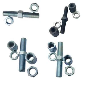 Steel Turnbuckle Jack Screws with Lock Nuts 5/8" 1/2" 7/16" 3/4" UNF LH RH MALE - Picture 1 of 18
