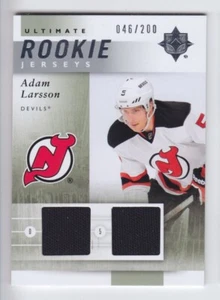 Camisetas de novato 2011-12 UD ULTIMATE ADAM LARSSON/200 RC DOBLE URJ-LA Kraken - Imagen 1 de 1