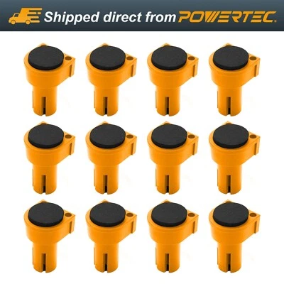 POWERTEC Deluxe Bench Dog | 12 Pack | Non Marring Nylon Woodworking (71188-P3) - Image 1 of 4