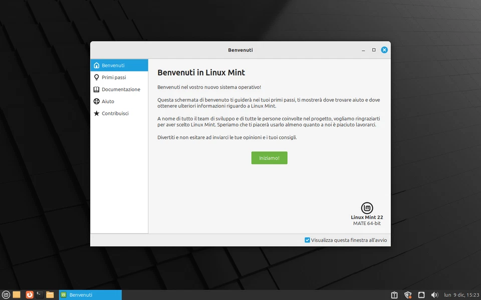 DVD Linux Mint MATE 22 simile a Windows 64 bit Desktop Classico - Immagine 1 di 4
