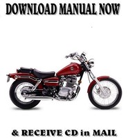 2008 Honda Rebel 250 Maintenance Manual