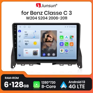 Für Mercedes C Class W204 S204 Android 13 Carplay Autoradio GPS NAVI WiFi DAB+ - Bild 1 von 14