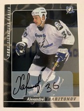2000-01 BAP Be A Player Signature Series Autograph Alexandre Kharitonov Auto