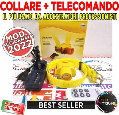 NTC-PETS ITALIA Collare Beeper Beep Caccia Addestramento+Telecomando Cane Ricaricabile USB 2022