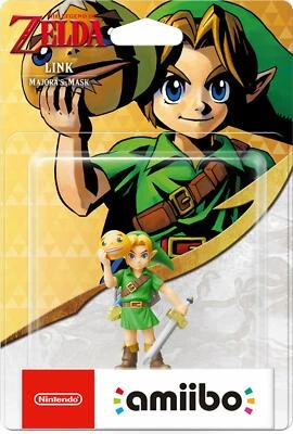 Amiibo The Legend of Zelda Majoras Mask Link Foto 1 de 2