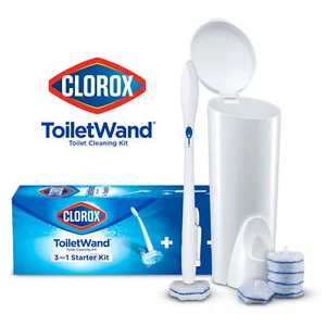 ToiletWand Disposable Toilet Bowl Brush Cleaner System - Picture 1 of 18