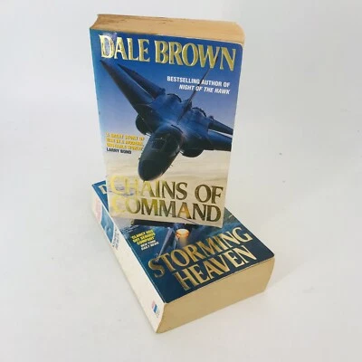 Chains of Command 2 Book Bundle by Dale Brown (Paperback, 1994) — 第 1/4 张图片