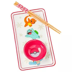 Juego de platos de sushi de cerámica Pokémon - Imagen 1 de 6